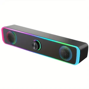 X-Sound 4D Bluetooth Speakers with Dual Subwoofer and RGB Lights